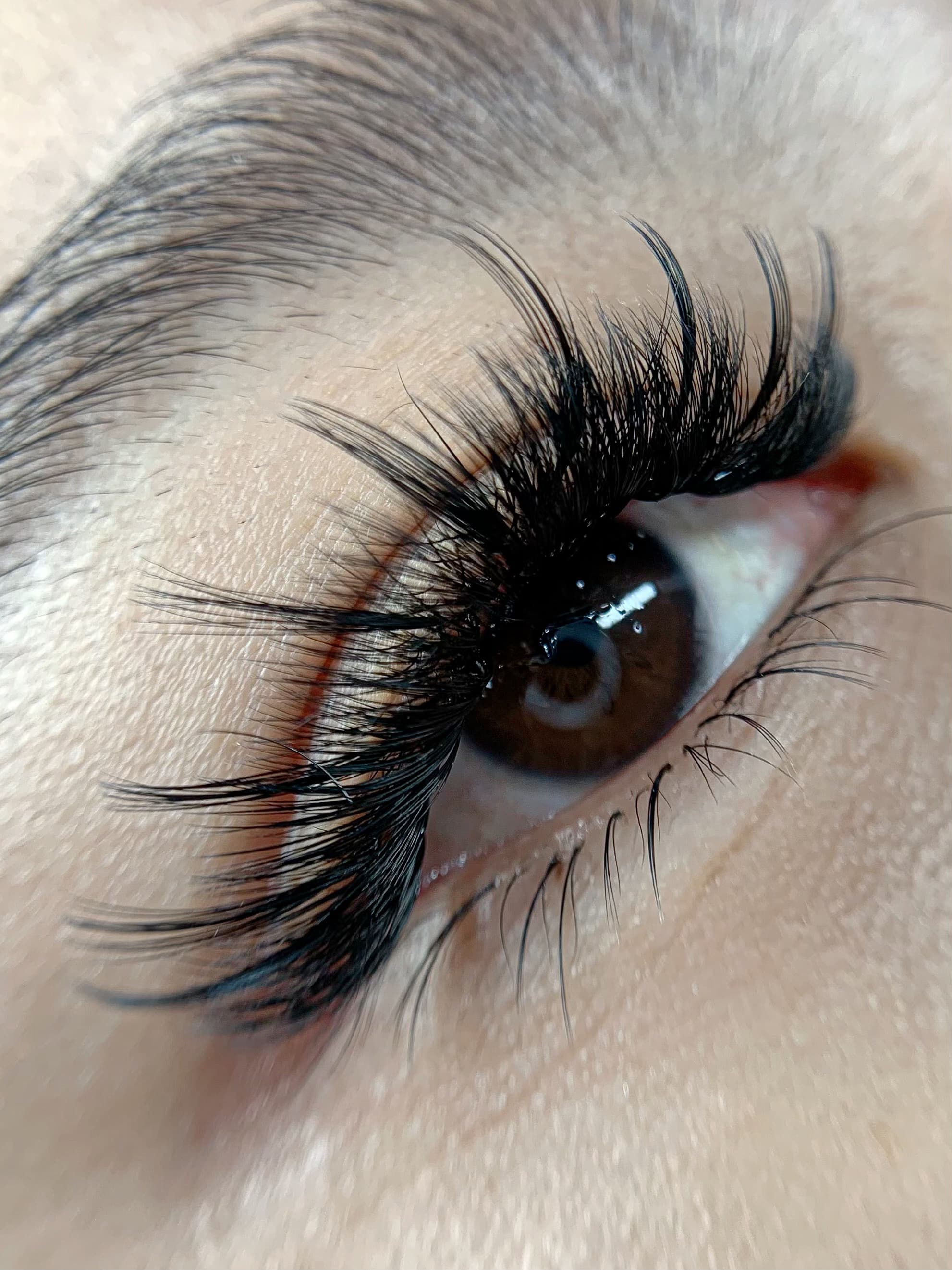 Beautiful lash treatment result
